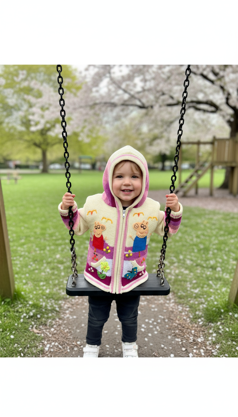 Children's Wool and Cotton Coats